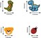 60pcs Random Assorted Styles Embroidered Patches, Bright Vivid Colors, Sew On/Iron On Patch Applique for Clothes, Dress, Hat, Jeans, DIY Accessories